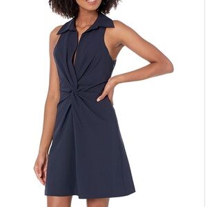Cinq et Sept Navy Blue Women's Dress Size 0